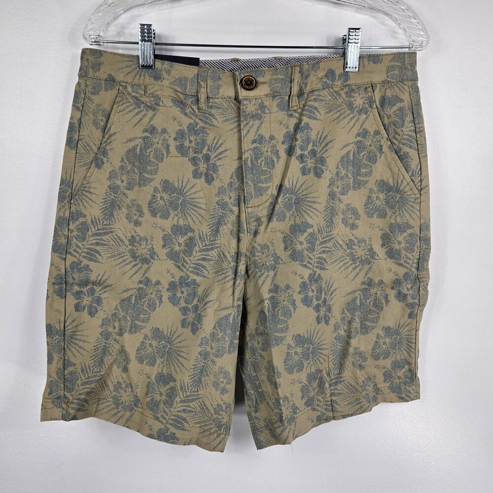 Jachs New York Men's Size 31 Bleecker Shorts Floral Hawaiian Tropical NWT‎